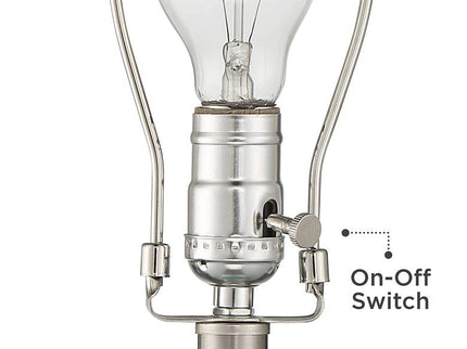 360 Lighting Dylan 27 1/2" Blue Glass Coastal Modern Lamps Set of 2