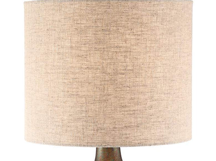 360 Lighting Emma 21" High Textured Ceramic Mid-Century Table Lamp