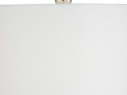 360 Lighting Gerson Brushed Nickel LED Table Lamps with Dimmers Set of 2