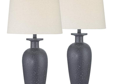 360 Lighting Glenwood 28" Charcoal Gray Table Lamps Set of 2