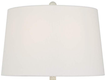 360 Lighting Jaime 27 1/2" Faux White Sandstone Table Lamps Set of 2