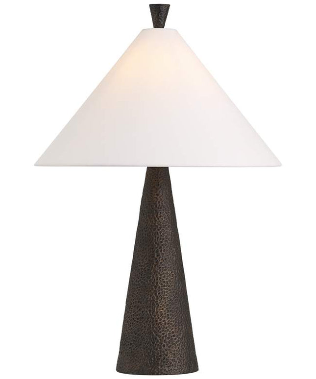 360 Lighting June 27" High Modern Black Cone Table Lamp