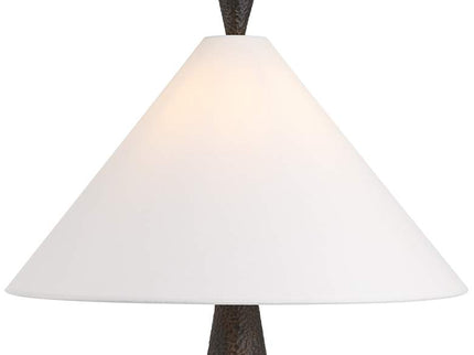 360 Lighting June 27" High Modern Black Cone Table Lamp