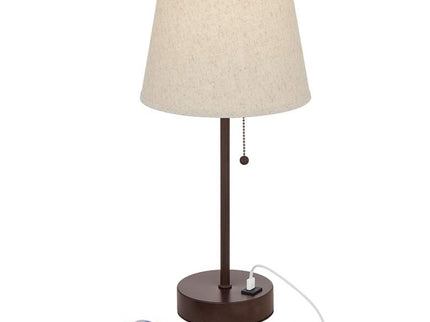 360 Lighting Justin 18 1/4" High Bronze USB Table Lamps Set of 2