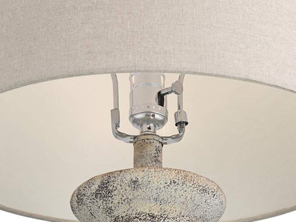 360 Lighting Lorraine 27" High Beige Terracotta Table Lamp