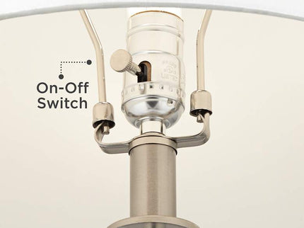 360 Lighting Marnie 27 3/4" Blue Art Glass Modern Table Lamp