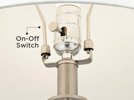 360 Lighting Marnie 27 3/4" Blue Art Glass Table Lamps Set of 2