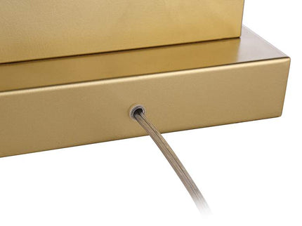 360 Lighting Marshall Modern Luxe Gold Open Rectangle Table Lamps Set of 2