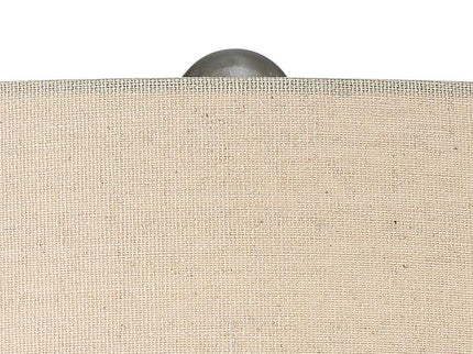 360 Lighting Paulo 24 1/2" High Matte Black Ceramic Pot Table Lamp