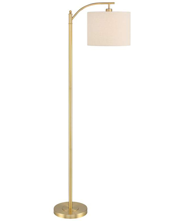 360 Lighting Rayna 61 1/2" High Warm Gold Downbridge Floor Lamp
