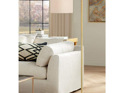 360 Lighting Rayna 61 1/2" High Warm Gold Downbridge Floor Lamp