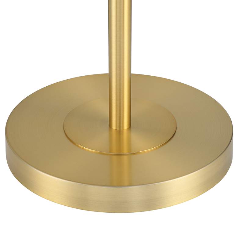 360 Lighting Rayna 61 1/2" High Warm Gold Downbridge Floor Lamp