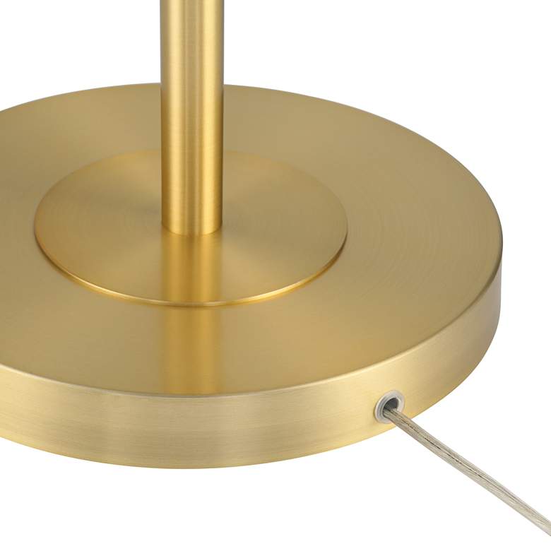 360 Lighting Rayna 61 1/2" High Warm Gold Downbridge Floor Lamp