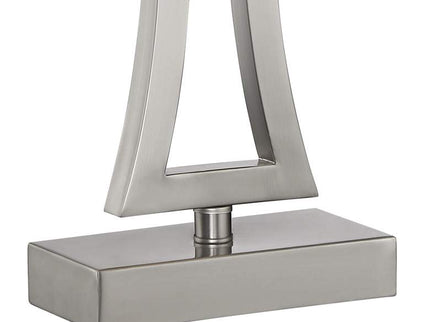 360 Lighting Roxie 31" High Brushed Nickel Metal Table Lamps Set of 2