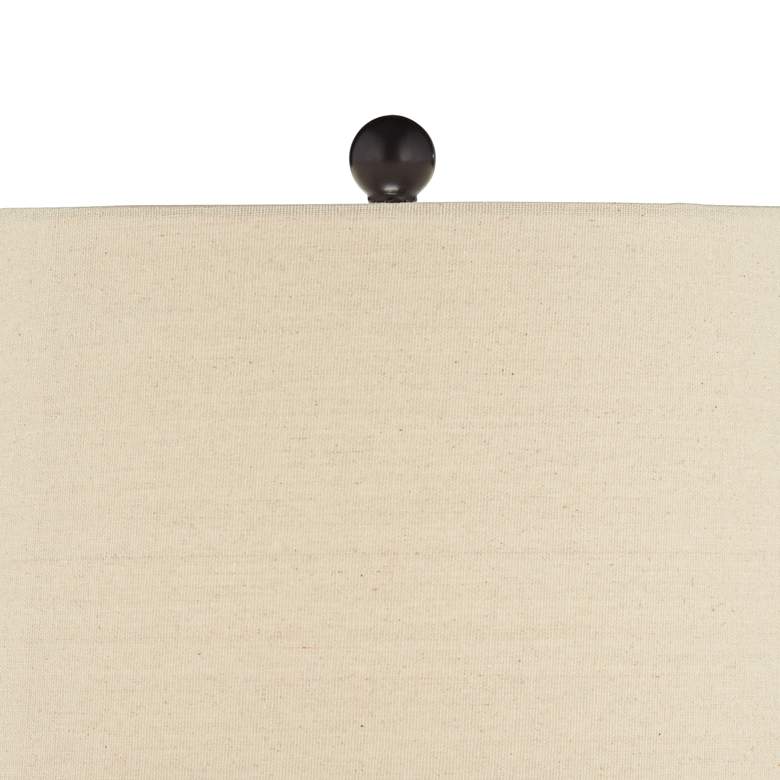360 Lighting San Carlos 27" Rattan Wicker Table Lamps Set of 2