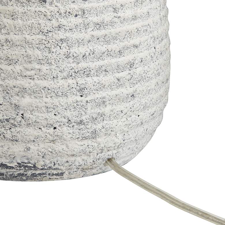 360 Lighting Sandstone 23" Handcrafted Modern Ceramic Table Lamp