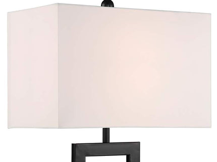 360 Lighting Todd 30" Open Base USB and Outlet Table Lamps Set of 2