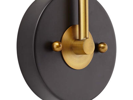 360 Lighting Venice Matte Black Cone Plug-In Wall Lamps Set of 2