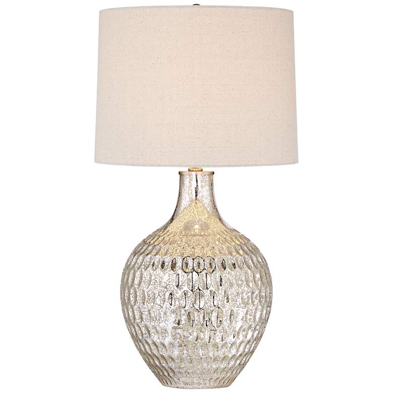360 Lighting Waylon 28" Modern Mercury Glass Table Lamp