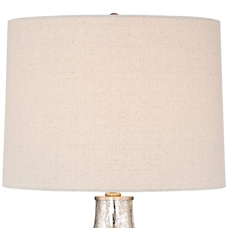 360 Lighting Waylon 28" Modern Mercury Glass Table Lamp