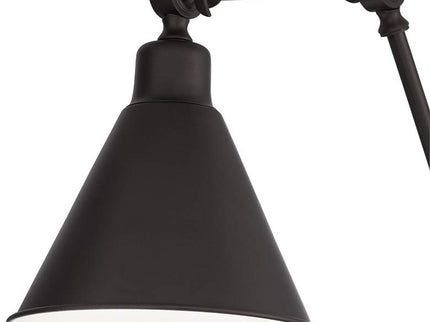 360 Lighting Wray Bronze Metal Finish Hardwire Wall Lamps Set of 2