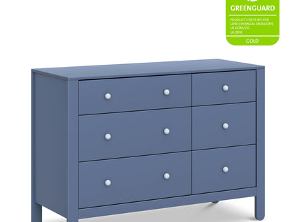 F30326CVBPB,Carter's,Marisol 6-Drawer Dresser in Cove Blue/Powder Blue