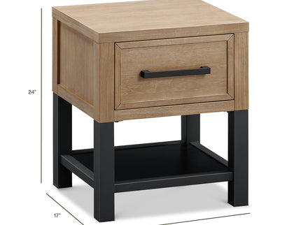 B25860DF,Monogram by Namesake,Newbern Nightstand  Assembled in Driftwood