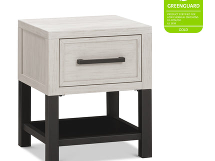 B25860WDF,Monogram by Namesake,Newbern Nightstand  Assembled in White Driftwood