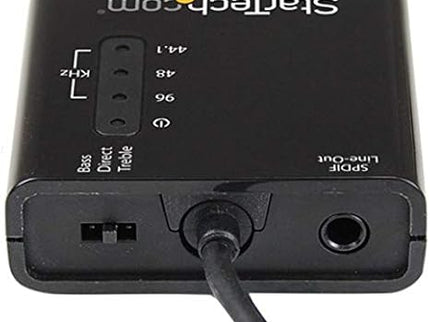 StarTech.com USB Sound Card w/ SPDIF Digital Audio & Stereo Mic