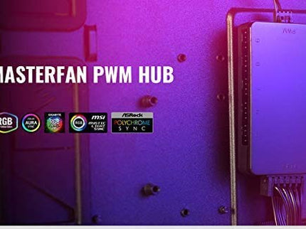 MasterFan 1-to-10 4-Pin PWM Fan Hub