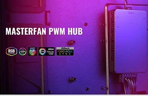 MasterFan 1-to-10 4-Pin PWM Fan Hub