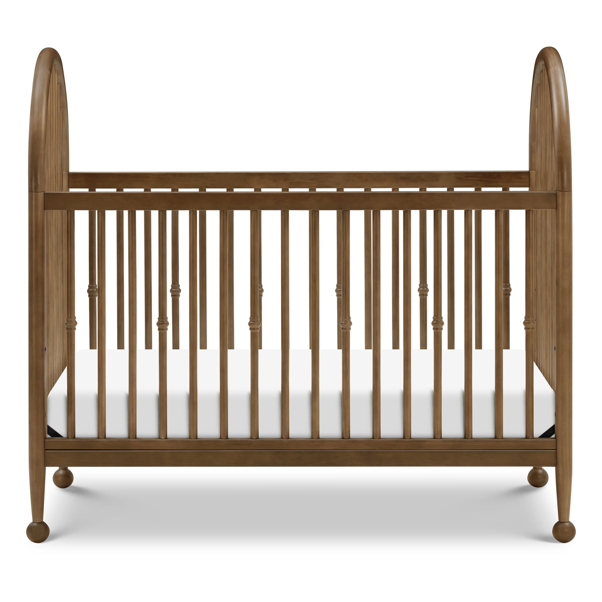 M31401NL,Namesake,Alouette 3-in-1 Convertible Spindle Crib in Natural Walnut