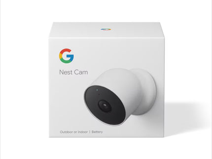 Google Nest Cam - Battery-Powered Wireless Indoor and Outdoor Smart Home Security Camera