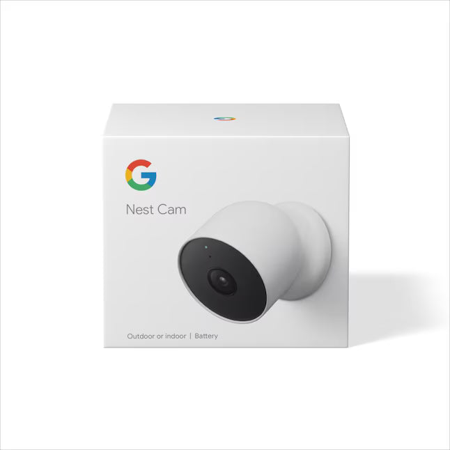Google Nest Cam - Battery-Powered Wireless Indoor and Outdoor Smart Home Security Camera