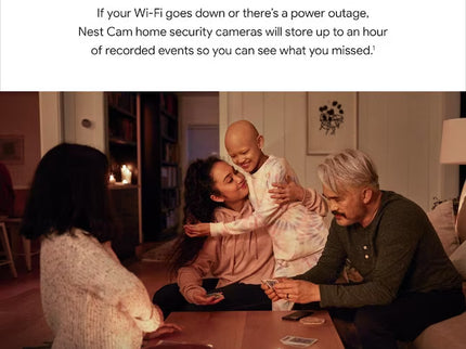 Google Nest Cam - Battery-Powered Wireless Indoor and Outdoor Smart Home Security Camera