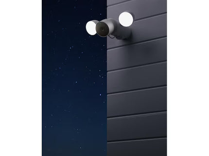 Google Nest Cam with Floodlight - Outdoor Wired Smart Security Camera