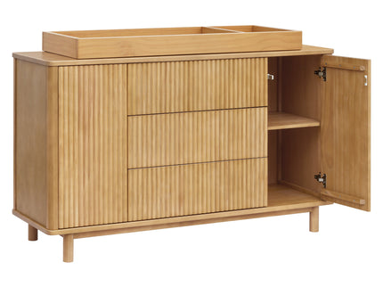 M29816HY,Babyletto,Pogo Tambour Assembled Dresser in Honey