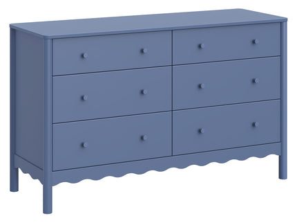 M27916CVB,Swell 6-Drawer Assembled Dresser in Cove Blue