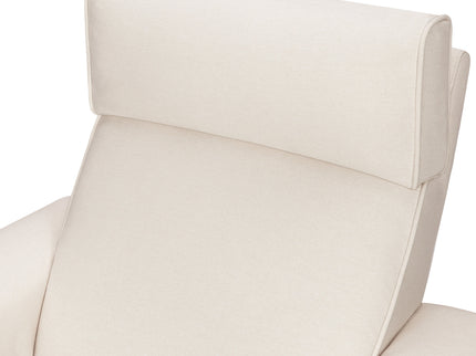 M17183PCMEW,Namesake,Willa Deluxe Power Glider Recliner w/Heat&Massage in Performance Cream Eco-Weave