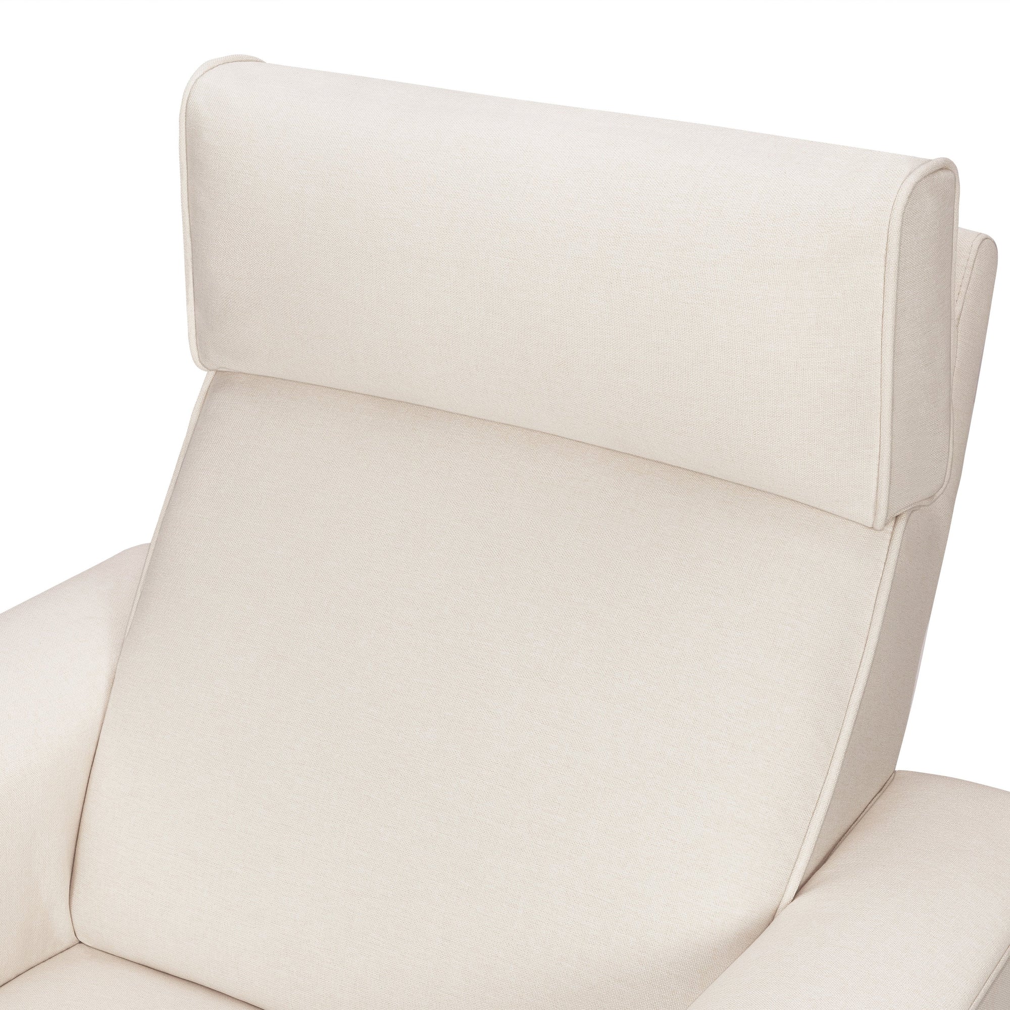 M17183PCMEW,Namesake,Willa Deluxe Power Glider Recliner w/Heat&Massage in Performance Cream Eco-Weave