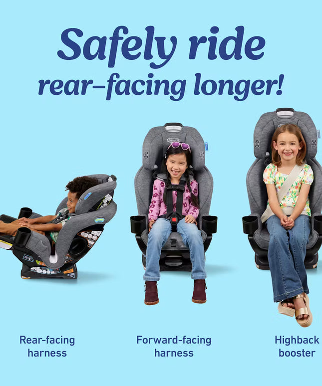 Extend2Fit® 3-in-1 Car Seat