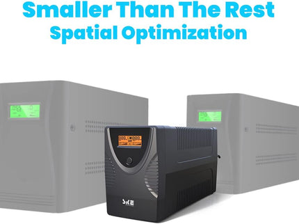Ups Battery Backup and Surge Protector,Computer Uninterruptible Power Supply