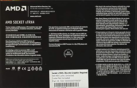 AMD Ryzen Threadripper 3970X 32-Core, 64-Thread Unlocked Desktop Processor