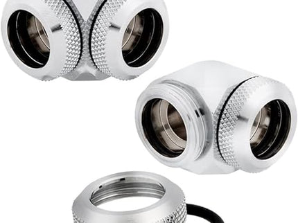 Corsair Hydro X XF 90° 14mm OD Fittings – 4 Pack