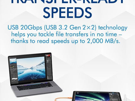 LaCie Rugged Mini SSD 1TB Solid State Drive