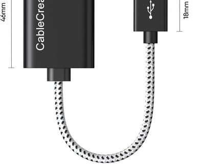 CableCreation USB Audio Adapter External Sound Card