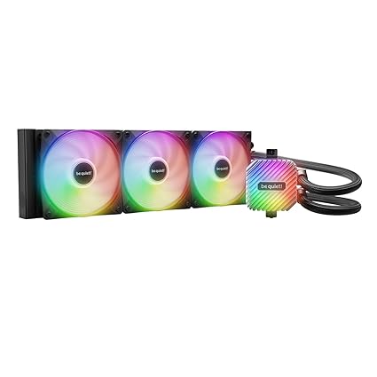 Be Quiet! Light Loop 360mm AIO ARGB CPU Liquid Cooler – Black (BW022)