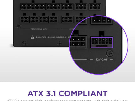 NZXT C850 Gold ATX 3.1 - Fully Modular