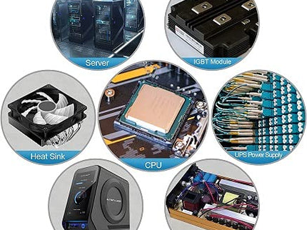 HY-510-100 g (25 g × 4) – Non-Conductive Silicone Thermal Paste for CPU