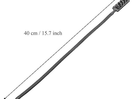 PWM Fan Hub – 1 to 5 Way, 4-Pin/3-Pin, 12V Desktop, Sleeved 15.7" Extension Cable